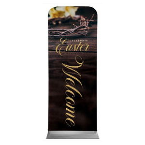 Easter Crown Lilies 2'7" x 6'7" Sleeve Banners
