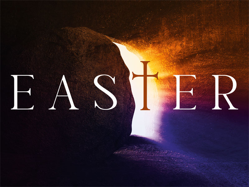 Banners, Easter, Easter Open Tomb, 9'8 x 7'2