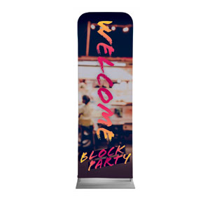 Block Party 2' x 6' Sleeve Banner