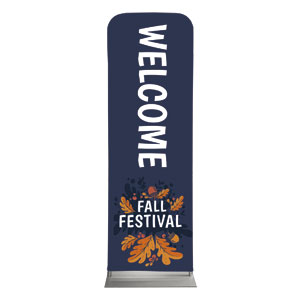 Fall Festival Invited 2' x 6' Sleeve Banner