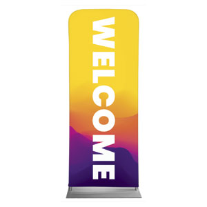Abstract Summer Events 2'7" x 6'7" Sleeve Banners
