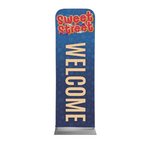 Sweet Street 2' x 6' Sleeve Banner