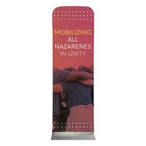 Mobilizing All Nazarenes in Unity 2' x 6' Sleeve Banner