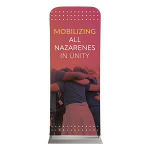 Mobilizing All Nazarenes in Unity 2'7" x 6'7" Sleeve Banners