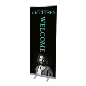 The Chosen Jesus Viewing Event 2'7" x 6'7" Sleeve Banners