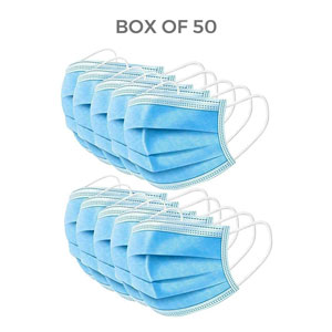 Disposable 3-Ply Face Mask - Box of 50 SpecialtyItems