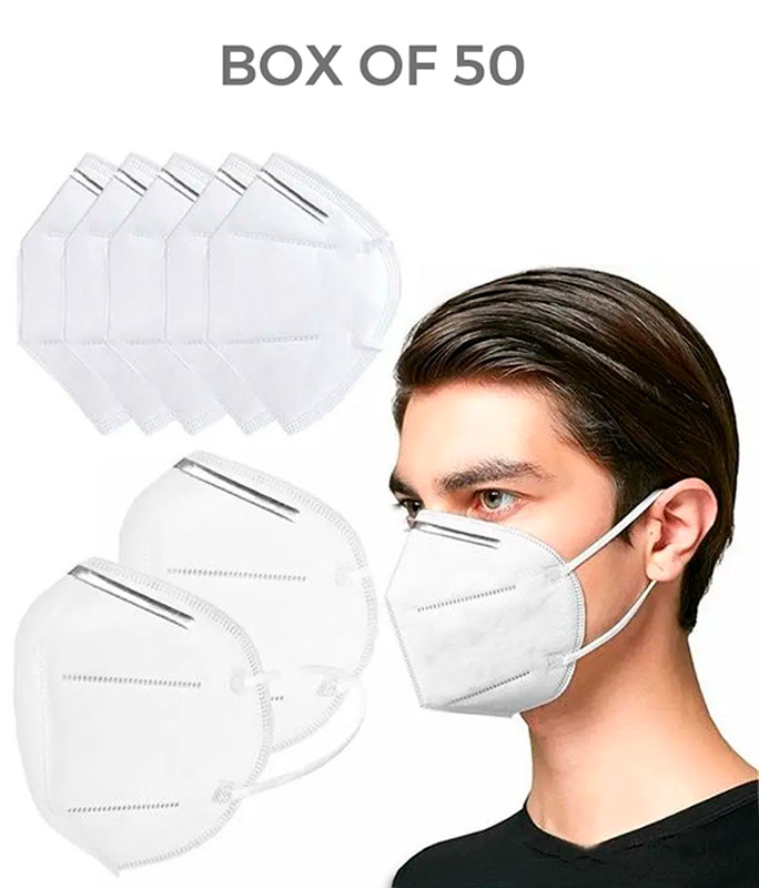 Safety Products, Safety Products, KN95 Certified Face Mask - Five Layer Protection - Box of 50