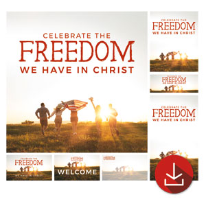 Celebrate the Freedom Church Graphic Bundles