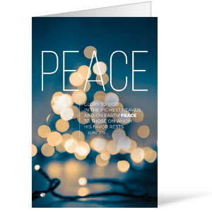Lights of Advent Peace Bulletins 8.5 x 11