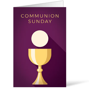 Contemporary Communion Bulletins 8.5 x 11