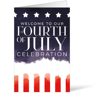 Fourth of July Paint Bulletins 8.5 x 11