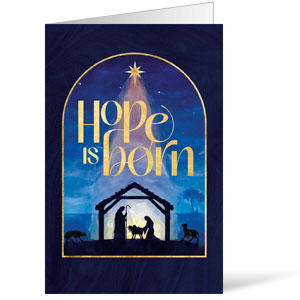 Hope Is Born Nativity Bulletins 8.5 x 11