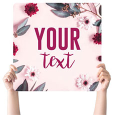 Mother's Day Floral Your Text 