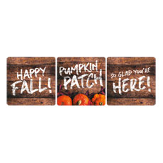 Pumpkin Patch Wood Grain Set 
