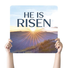 Sunrise Easter Brings Hope Risen 