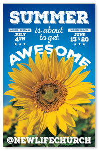 Summer is Awesome 4/4 ImpactCards