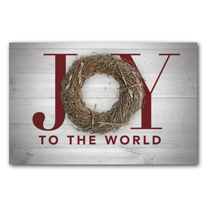Joy Twig Wreath ImpactCards