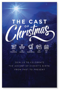 The Cast of Christmas 4/4 ImpactCards