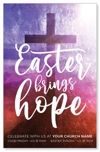 Easter Brings Hope Cross 4/4 ImpactCards
