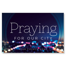 Praying For Our City Bokeh 