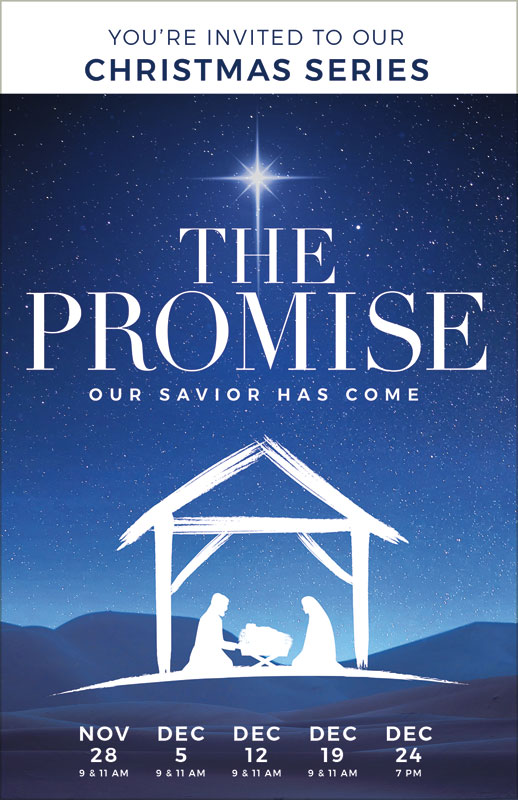 Church Postcards, Christmas, The Promise Manger, 5.5 X 8.5