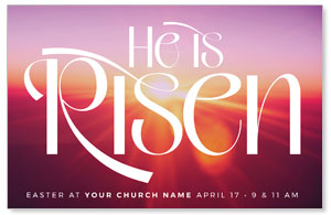 He Is Risen Light 4/4 ImpactCards