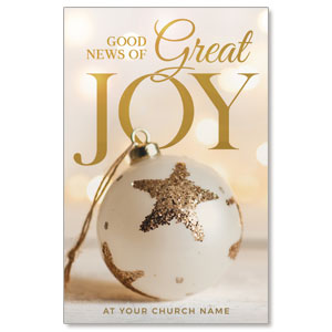 Great Joy Ornament 4/4 ImpactCards