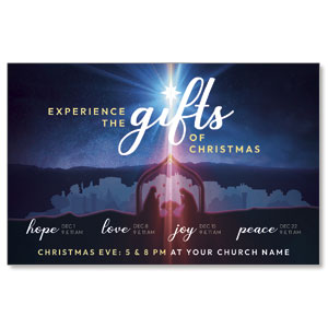 Experience the Gifts of Christmas 4/4 ImpactCards