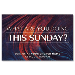 What Are You Doing Sunday 4/4 ImpactCards