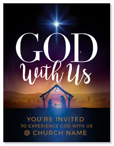 God With Us Advent ImpactMailers