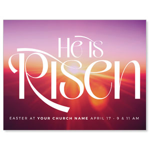 He Is Risen Light ImpactMailers