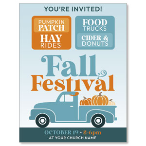 Fall Festival Truck ImpactMailers