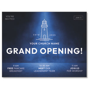 Grand Opening Blue ImpactMailers