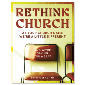 Rethink Church Chair ImpactMailers