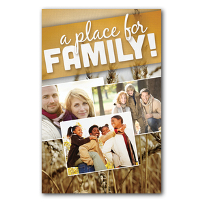 A Place for Family Fall Medium InviteCards