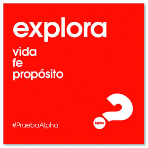 Alpha Explore Spanish Red 2.5" x 2.5" Small Square