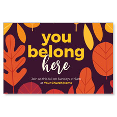 Belong Here Leaves 