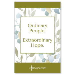 Ordinary People, Extraordinary Hope Medium InviteCards