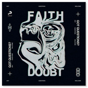 Alpha Youth Faith Doubt 3.75" x 3.75" Square InviteCards