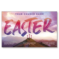 Easter Sunrise Events Crosses 