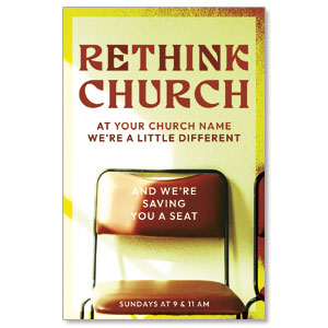 Rethink Church Chair Medium InviteCards