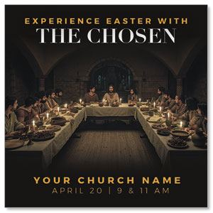 Experience Easter with The Chosen Invite 2.5" x 2.5" Small Square