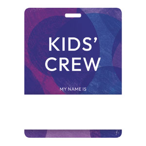 Find Your Community Kids' Crew Name Badges