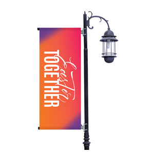Easter Together Hues Light Pole Banners