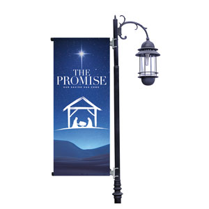 The Promise Manger Light Pole Banners