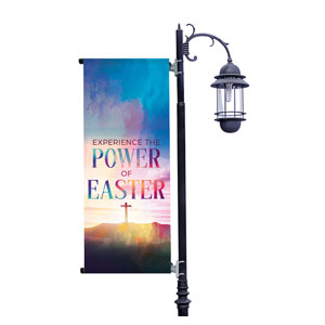 Experience The Power Light Pole Banners