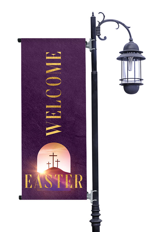 Banners, Easter, Easter Sunrise Window, 2' x 5'