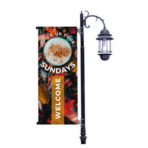 Spice Up Your Sunday Light Pole Banners