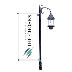 The Chosen Fish Viewing Event Light Pole Banners