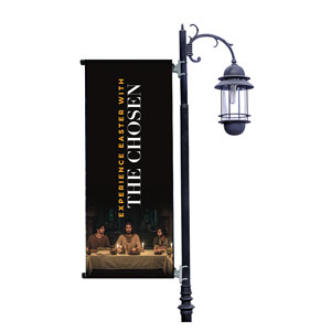 Experience Easter with The Chosen Light Pole Banners